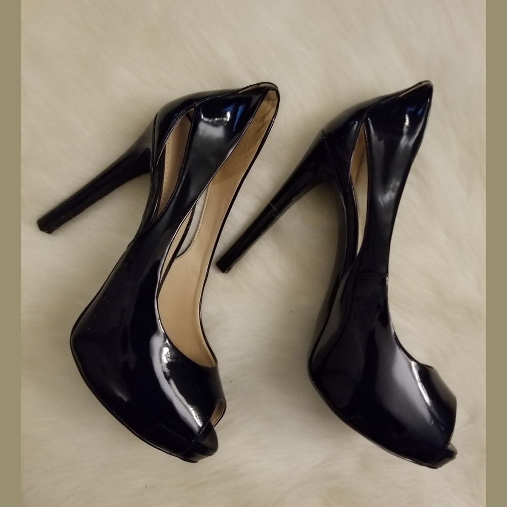 Guess 6inch Blue Heels